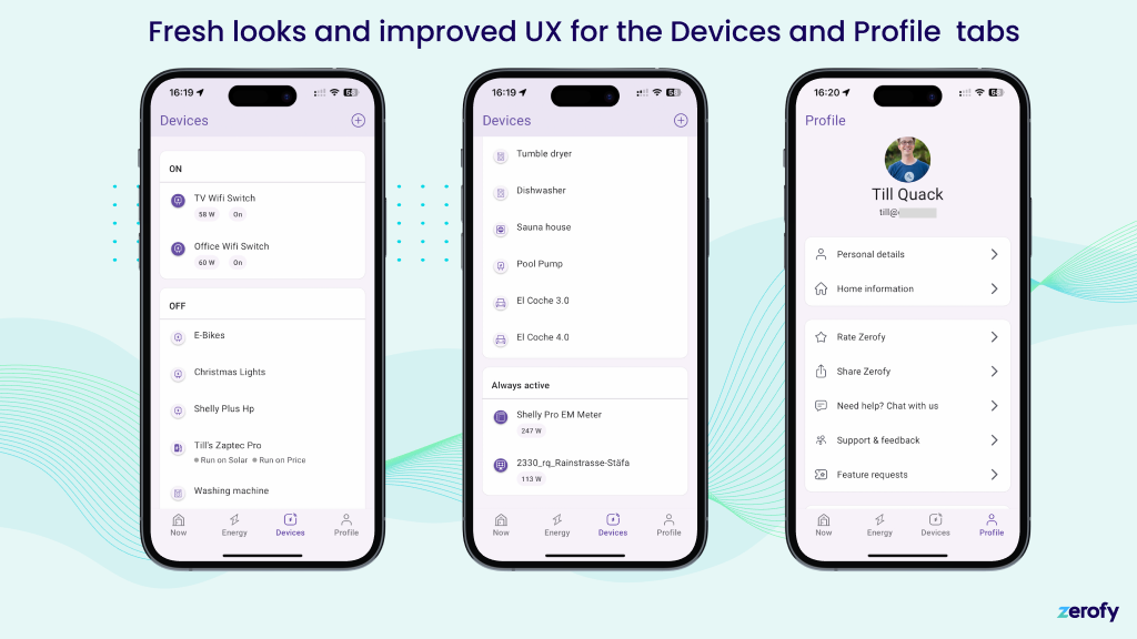 Device Status and Profile